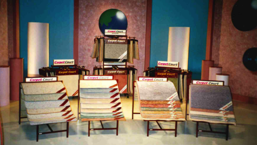 Carpet Court back in the day. Image supplied