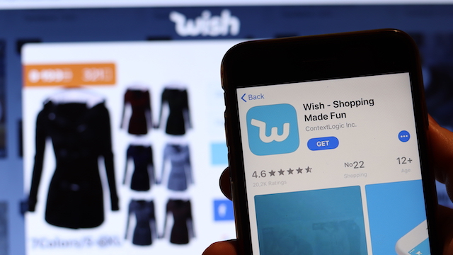 Wish lead the Top 5 shopping apps in March 2020