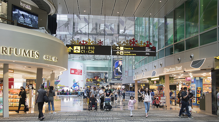 Changi Airport retail sales continue to rise as travel rebounds ...