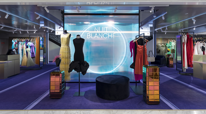 Printemps specializes in high-end fashion, lifestyle and beauty products. Supplied