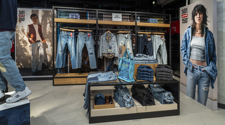 Levi's celebrated the 150th anniversary of its iconic 501 jeans this year. Supplied