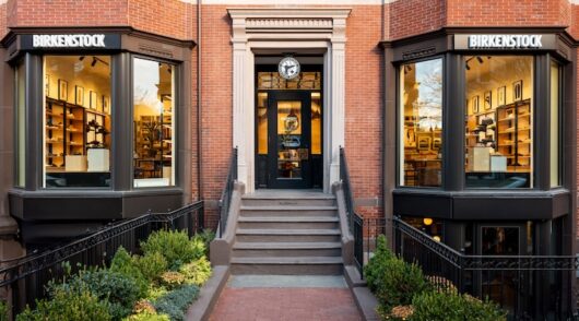 An interior of Birkenstock store in Boston