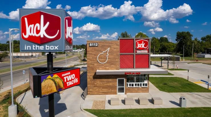 Jack in the Box franchise store render