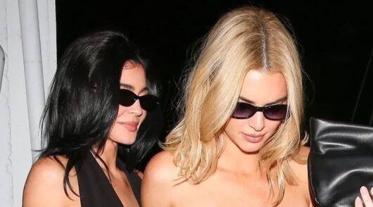 Kendall Jenner wearing Aussie sunglasses brand Shevoke