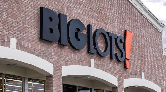 Big Lots storefront in the US