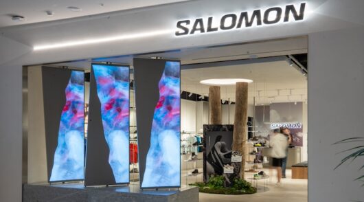 exterior image of salomon chadstone store shopfront