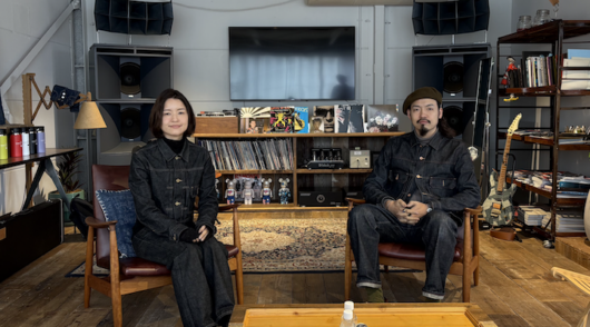 Levi's master tailors Mio Yamamoto and Masayuki Den