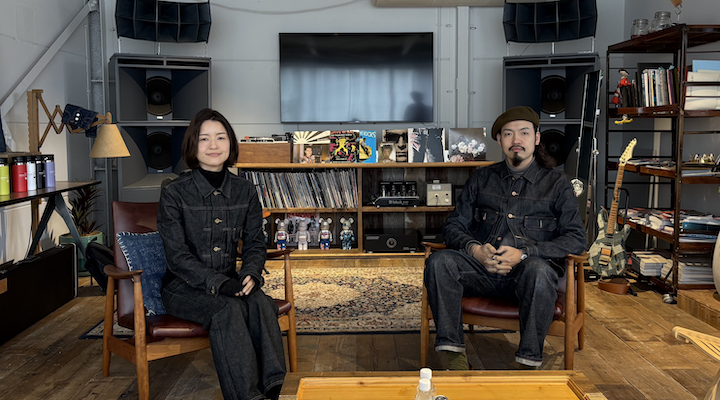 Levi's master tailors Mio Yamamoto and Masayuki Den