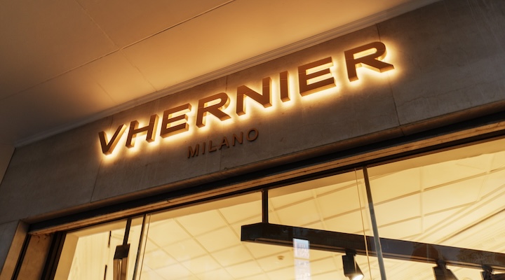 A photo of Vhernier storefront at Rex Hotel, Ho Chi Minh City.