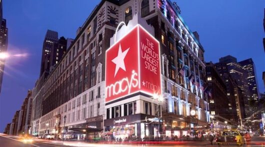 An image of Macy’s flagship storefront in Herald Square in New York City.