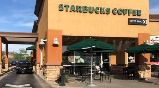 starbucks exterior - arizona usa