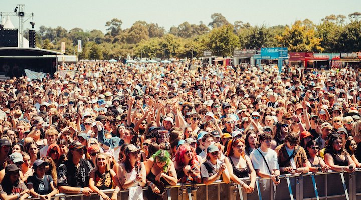 Laneway Festival crowd