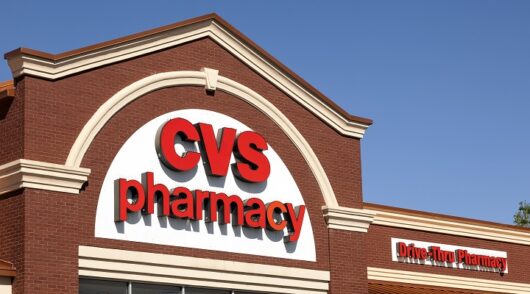 CVS Pharmacy storefront in Texas