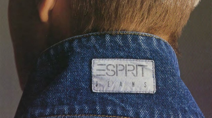 Esprit denim jacket close-up