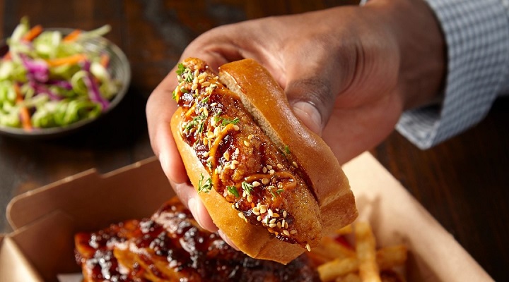TGI Fridays burger