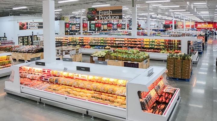 bj's wholesale club interior