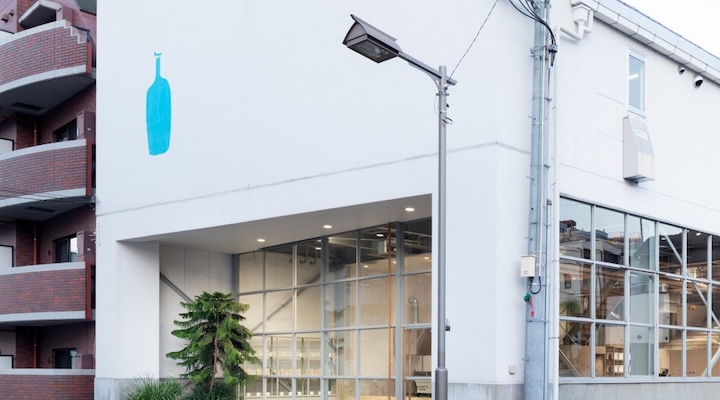 A Blue Bottle Coffee store in Japan