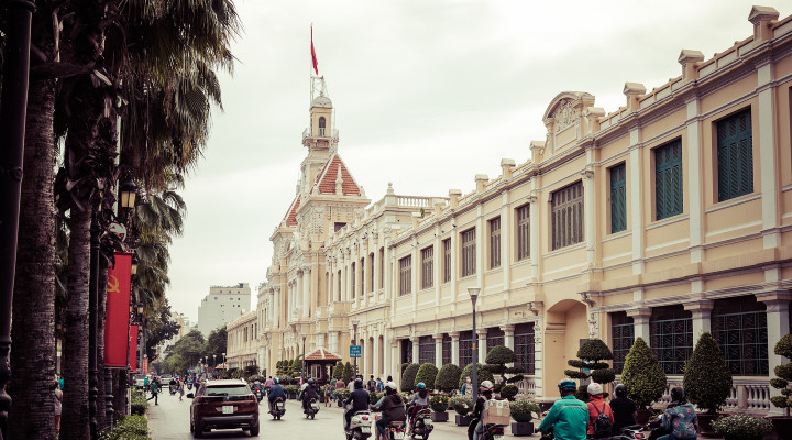 An image of Vincom Center in Ho Chi Minh City in Vietnam