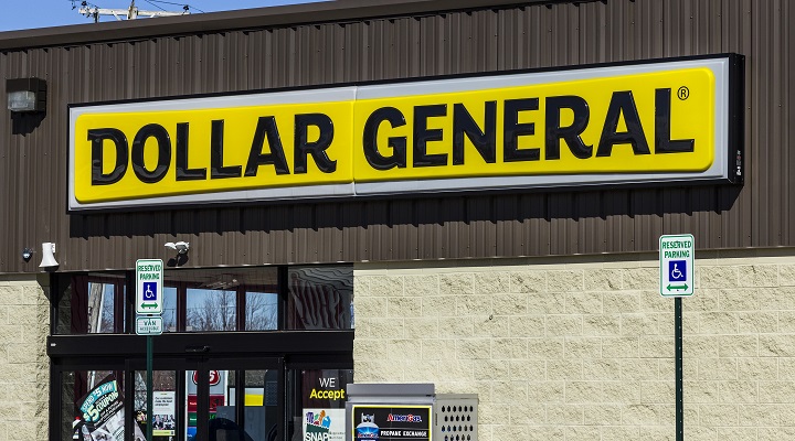Dollar General store sign