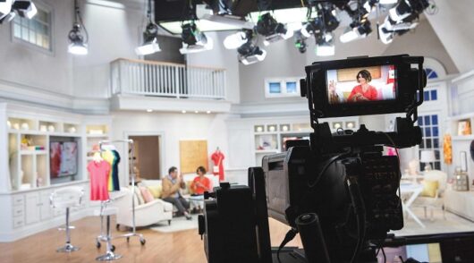 QVC live shopping studio
