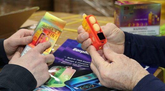 illegal vapes in the US