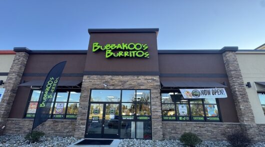 Image of Bubbakoo's Burritos shopfront.