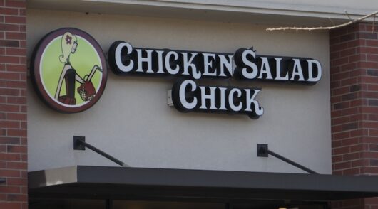 Chicken Salad Chick Restaurant in Augusta, Georgia