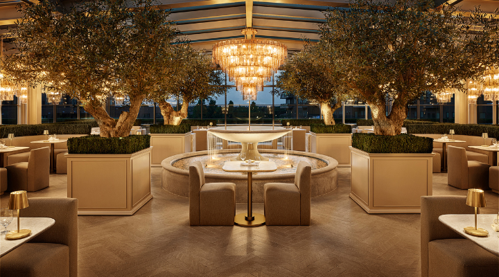 RH opens first Design Gallery with rooftop restaurant