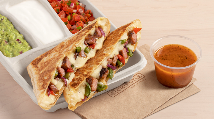 Chipotle Quesadilla dish