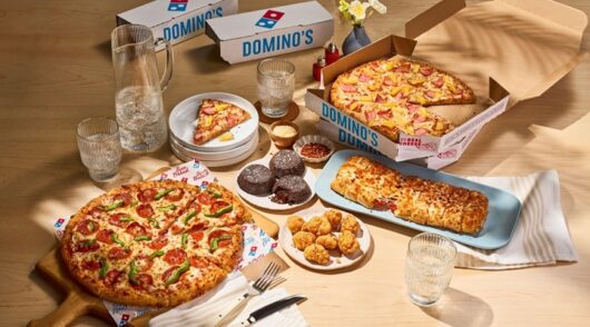 Domino's Pizza dishes