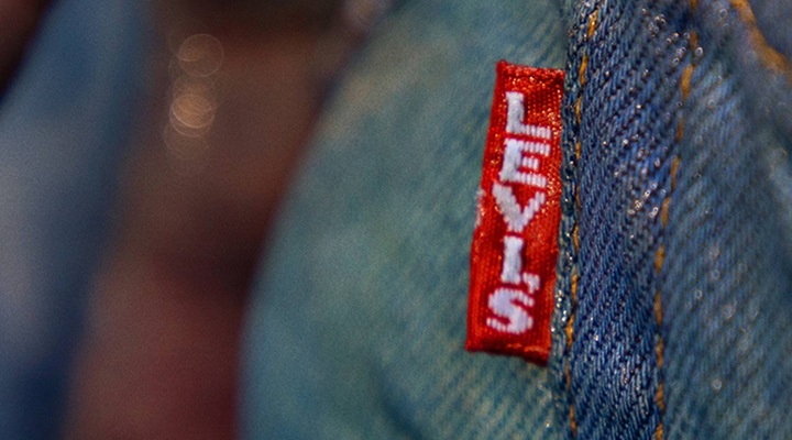 Levi's tag on jeans