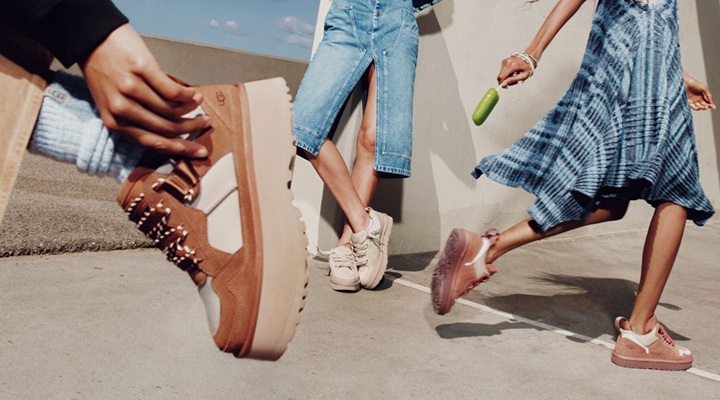 Ugg shoes campaign image