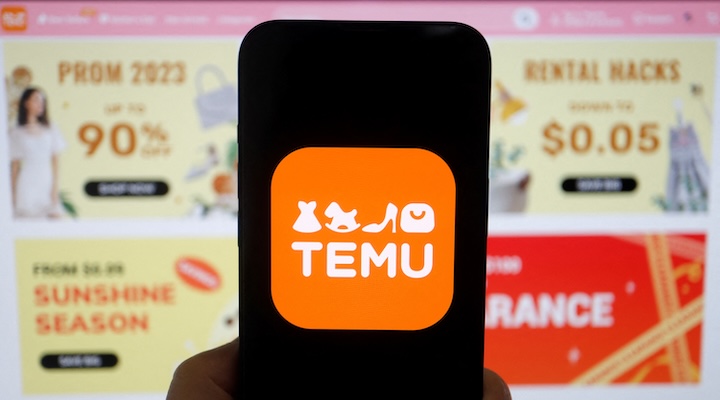 Logo of Temu