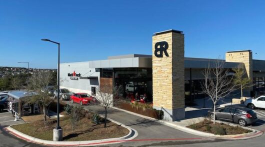 Image of Black Rock coffee bar building.