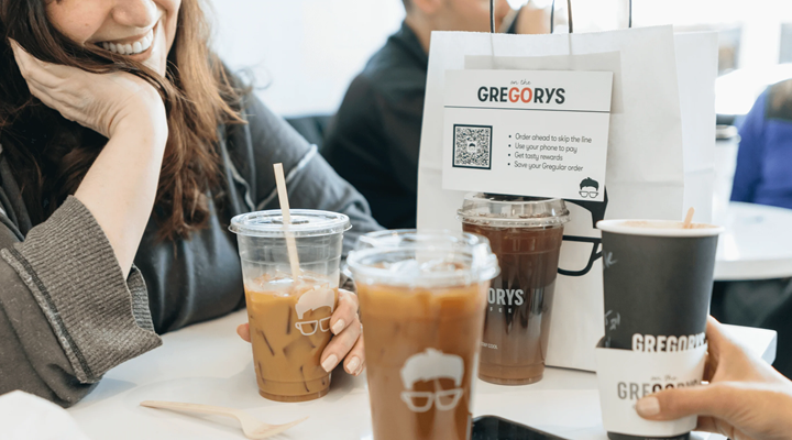 Gregorys Coffee drinks