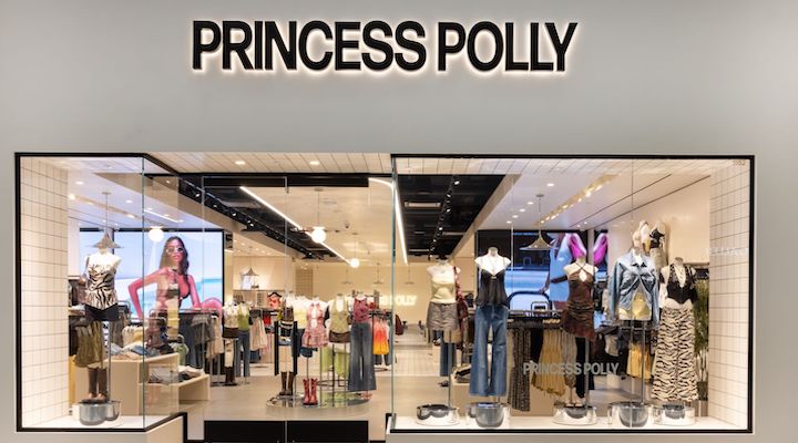 Image of Princess Polly storefront.