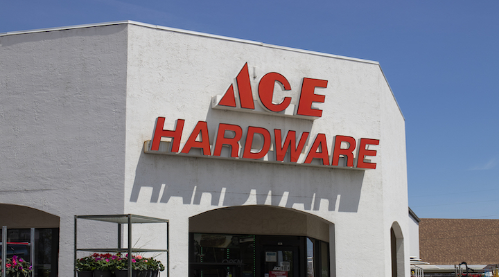 Image of Ace Hardware store.