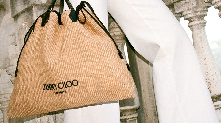 Jimmy Choo summer tote bag