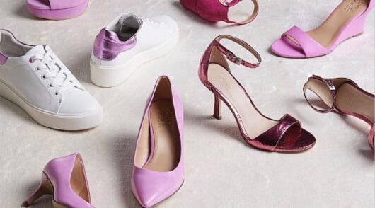 Image of shoes across a floor.