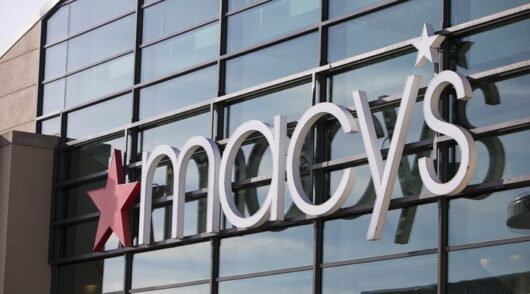 Macy's store sign