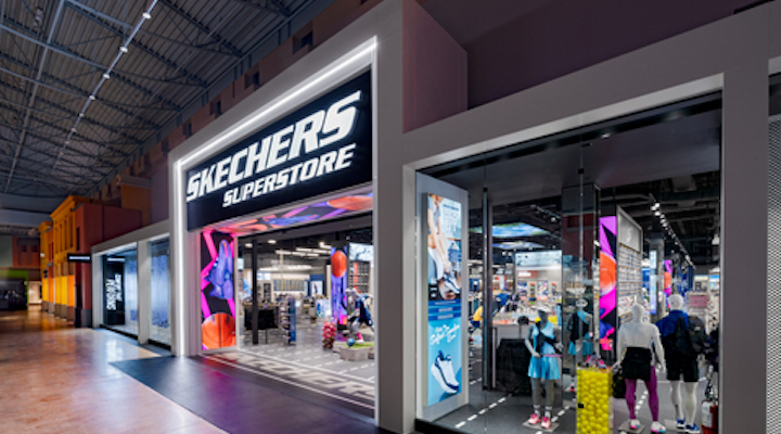 The new store features state-of-the-art digital LED screens across the location.