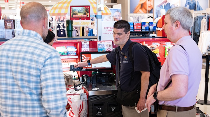 Target accessible self-checkout