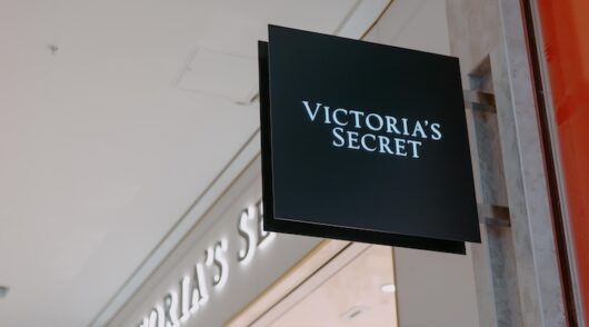 Victoria's Secret store sign.