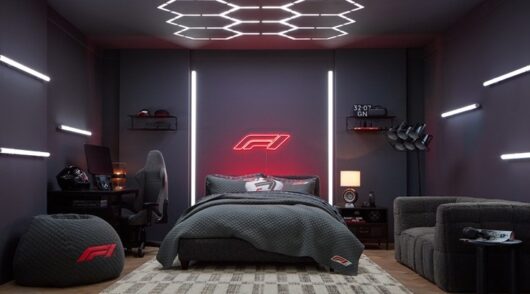 Formula 1 x Pottery Barn Teens collection
