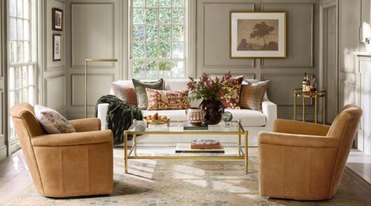 Pottery Barn living room furniture