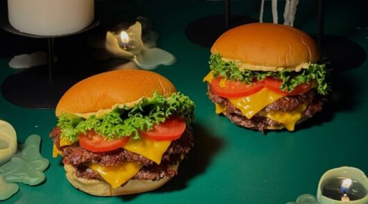 Shake Shack burgers Halloween concept