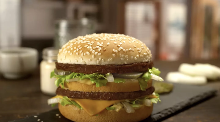 Big Mac burger