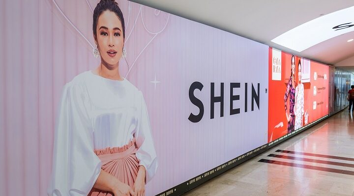 A Shein advert in Kuala Lumpur