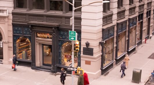 Nespresso store in the US