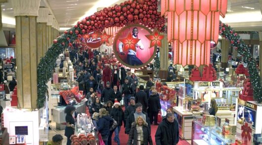 inside Macy's department store
